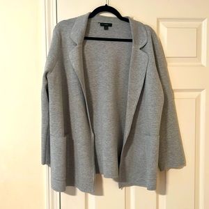 JCrew blazer cardigan - grey